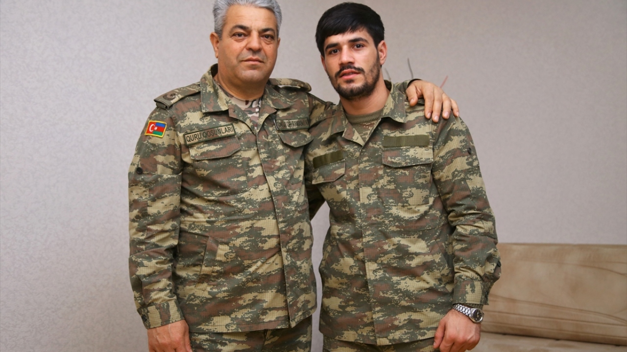 Baba oğul Gehremanovlar, savaşta yaşadıklarını anlattı.