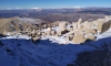 Nemrut'a mevsimin ilk karı düştü