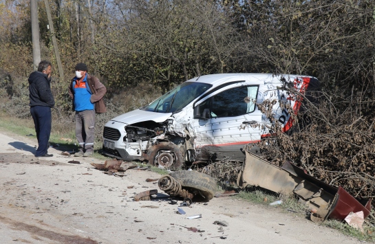 Düzcede zincirleme trafik kazası: 3 yaralı