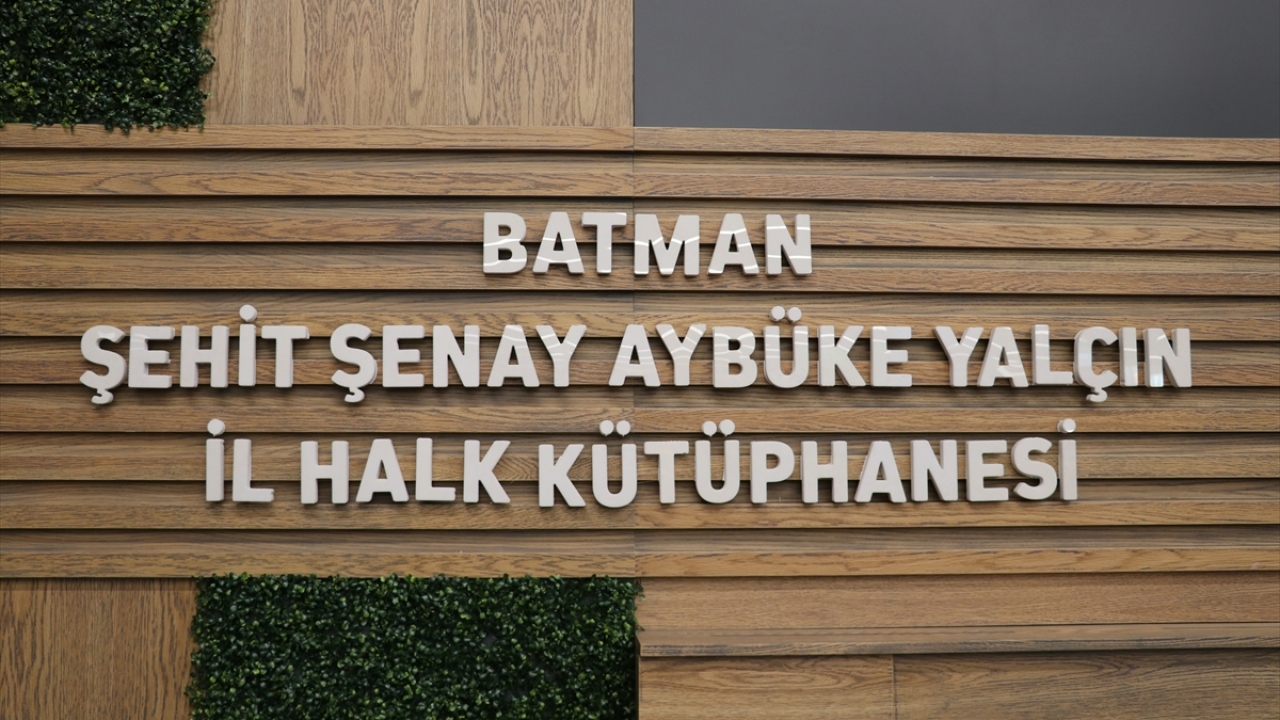 Batman halkı şehidinin adını kütüphanede yaşatmak istedi