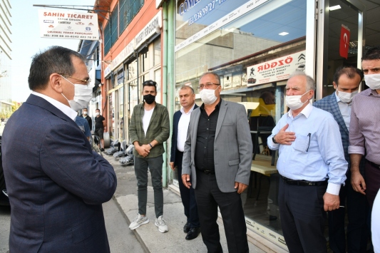 Samsun Büyükşehir Belediye Başkanı Demir, vatandaşlarla buluştu