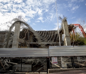 Antalya'da inşaatta beton kalıbı çöktü, 4 işçi yaralandı