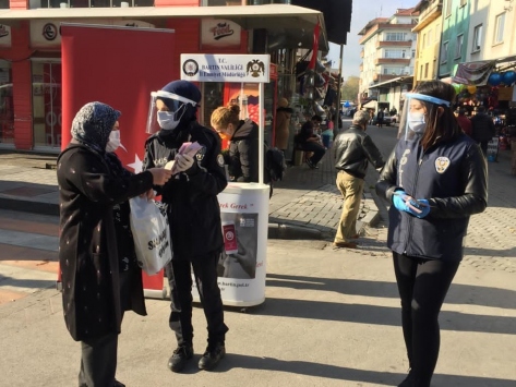 Bartın Emniyetinden bilgilendirme standı