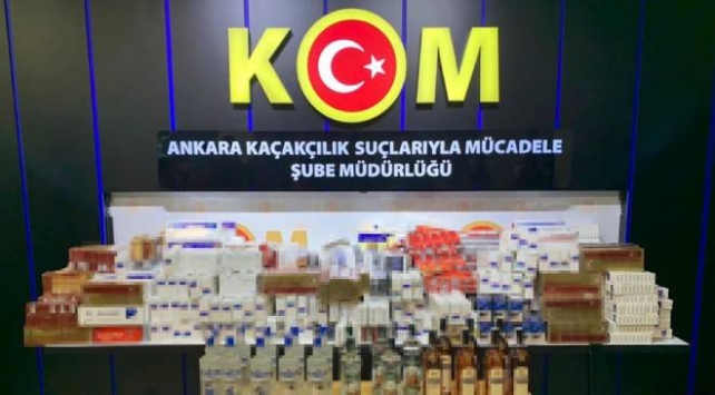 Ankarada kaçakçılık operasyonu: 2 gözaltı