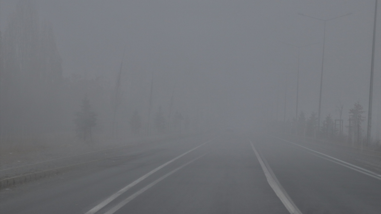 Soğuk havanın da etkisini gösterdiği kentteki sis, özellikle Ağrı-İran ve Ağrı-Erzurum kara yollarında ulaşımı olumsuz etkiledi.