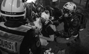 Fransa'da Suriyeli gazeteciye polis şiddeti