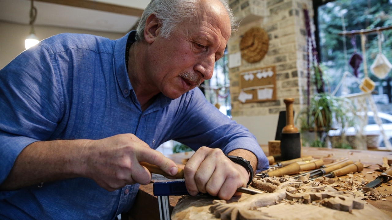 "Pandemi döneminde ahşap oymacılığına ilgi arttı"