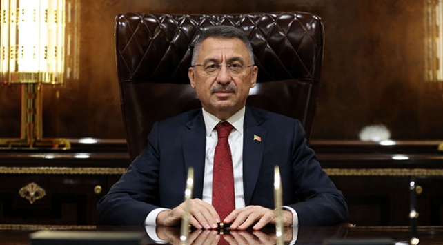 Cumhurbaşkanı Yardımcısı Oktaydan şehit Uzman Çavuş için taziye mesajı
