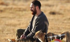 'Hayat tamircisi' bu kez de felçli bir tilkiyi yürüttü