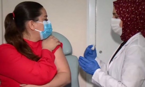 TRT Haber muhabiri aşının 2. dozunu da yaptırdı