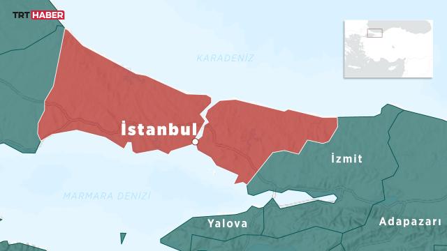 İstanbul'da deprem
