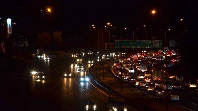 İstanbulda trafik yoğunluğu