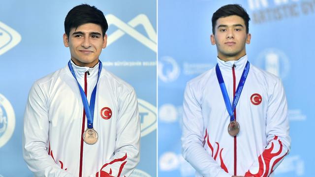 Milli sporculardan 4 madalya