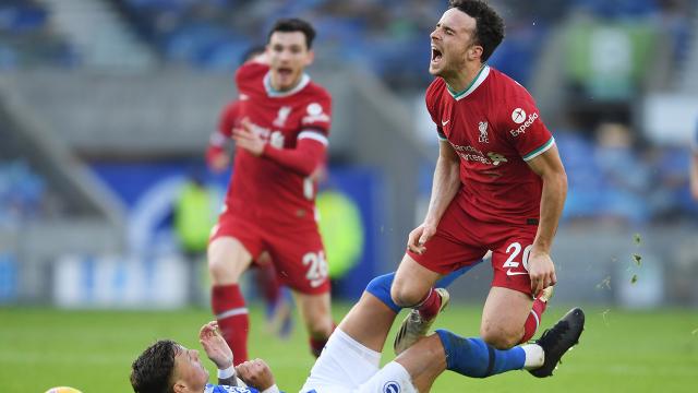 Liverpoolda Diogo Jota en az 6 hafta yok