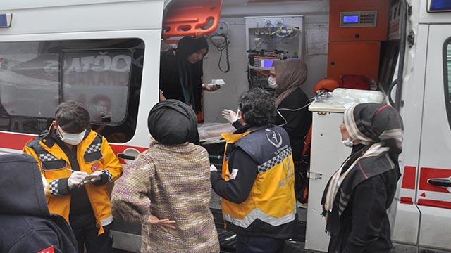 Diyarbakırda mağaza yangını: 7 kişi dumandan etkilendi