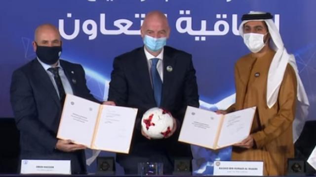 BAE ile İsrail arasında futbolda iş birliği anlaşması