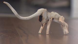 Çer çöp sanat eserine dönüştürülüyor