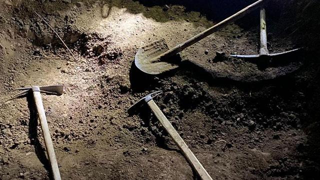 Erzincanda izinsiz kazı yapan 5 kişi suçüstü yakalandı