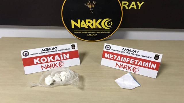 Aksarayda uyuşturucu satan 4 zanlı tutuklandı