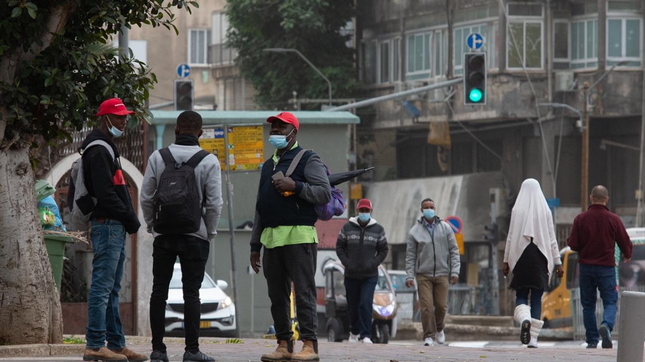 Eritre ve Sudanlı göçmenler