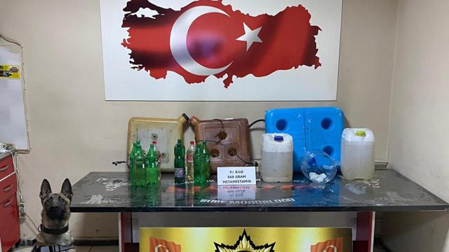 Ağrıda rekor miktarda metamfetamin ele geçirildi