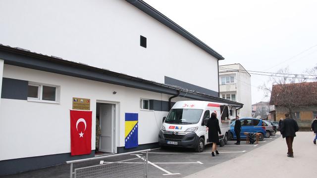 Türk Temsil Heyet Başkanlığı, Sanski Mostta sinema ve konferans salonunu hizmete açtı