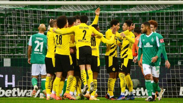 Borussia Dortmund deplasmanda Werder Bremeni yendi