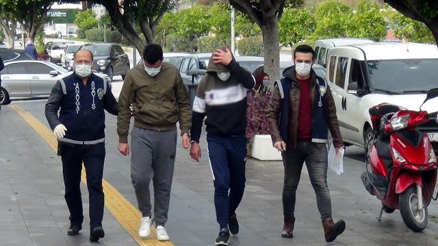 Çaldıkları motosikletle gezerken yakalanan 2 kişi tutuklandı