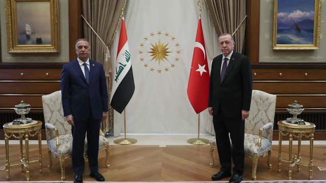 Irak Başbakanı Kazımi Ankarada