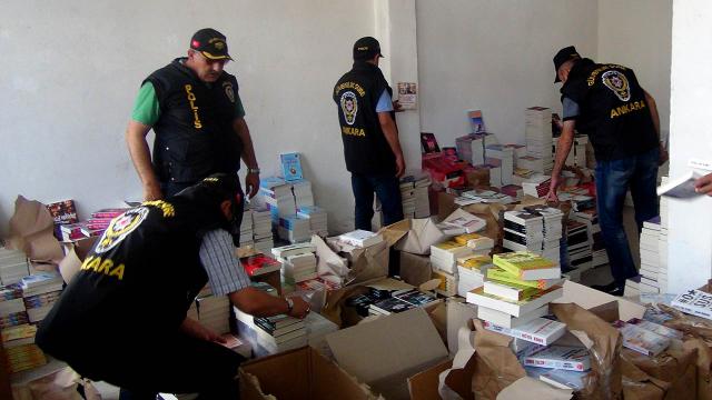 Ankarada 41 bin 723 korsan kitap ele geçirildi