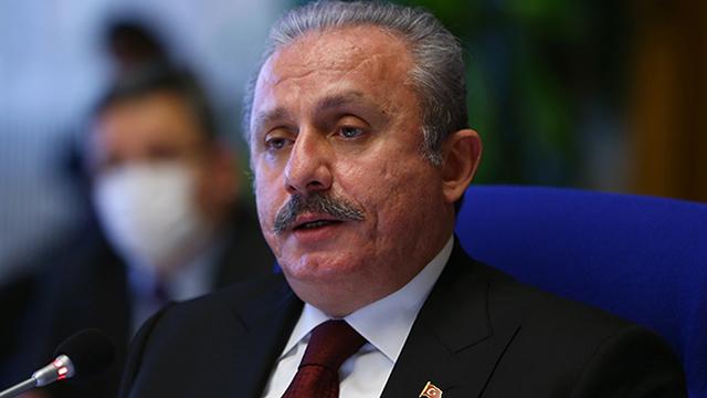 TBMM Başkanı Şentoptan Ganime tebrik telefonu