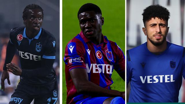 Trabzonsporda 3 futbolcu kadro dışı bırakıldı