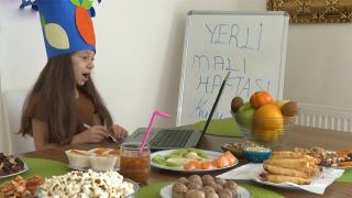 Öğrenciler ilk kez Yerli Malı Haftası'nı evden kutladı