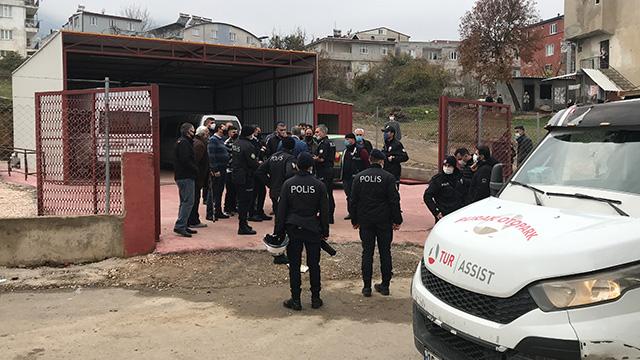 Bursada kaçak yapı yıkımında gerginlik: 1 gözaltı