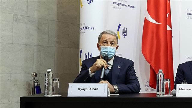 Bakan Akar: Karadenizde provokasyon ve gerilime karşı her türlü tedbiri alıyoruz