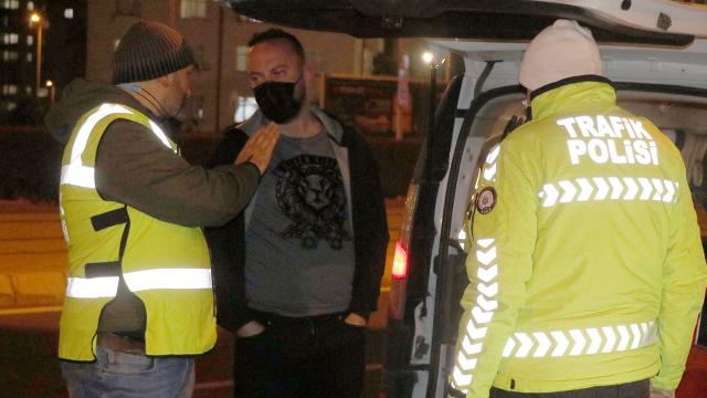 Kayseride ehliyetsiz ve alkollü sürücüye 6 bin 485 lira ceza