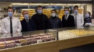 Fatih kuyumcu esnafından polise teşekkür videosu
