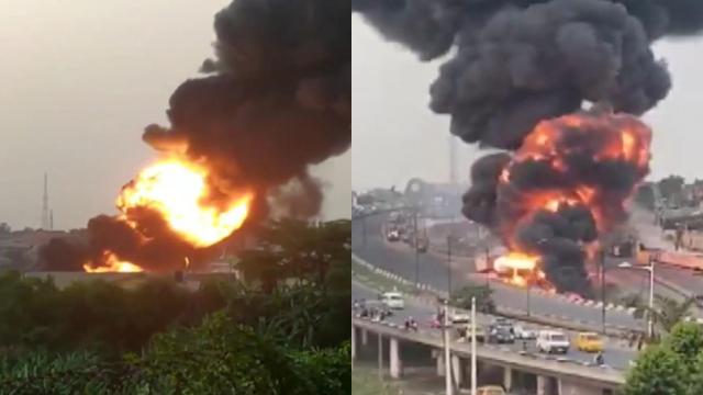 Nijeryada tanker patladı: 11 yaralı