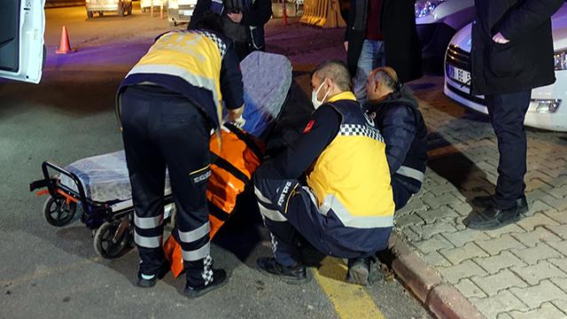 "Dur" ihtarına uymayan sürücü polise çarptı