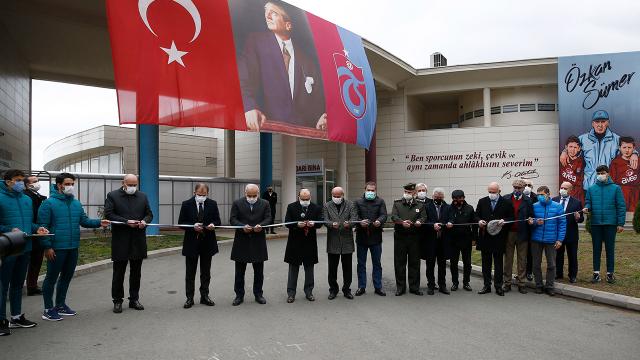 Trabzonda Özkan Sümer Futbol Akademisi açıldı