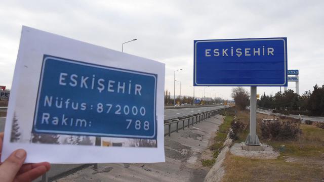 Şehir tabelalarında değişiklik: Nüfus ve rakım çıkarıldı