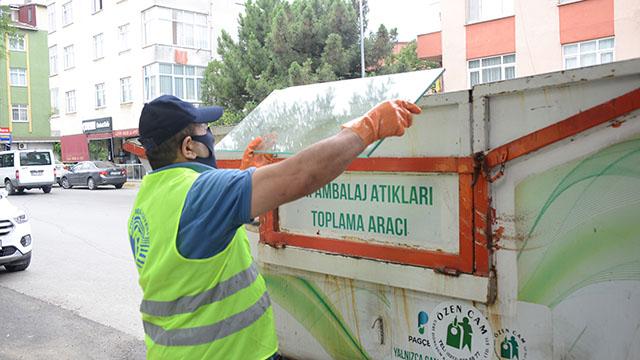 Tuzlada 110 bin ton evsel atık toplandı