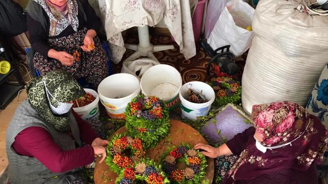 Burdurdan Avrupaya kapı süsü ihracatı