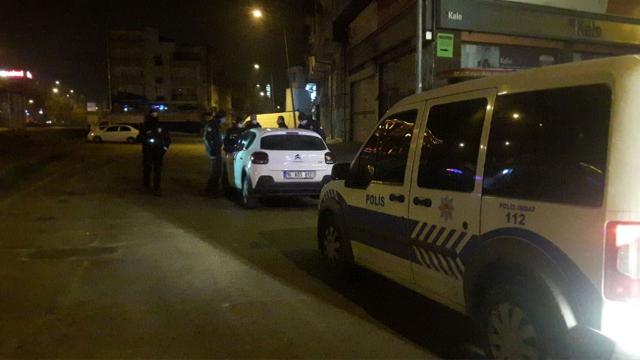 Polisin dur ihtarına uymayan sürücü aracı bırakıp kaçtı