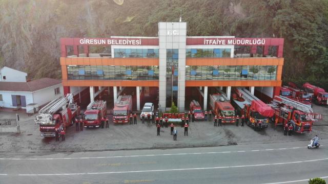 Giresun itfaiyesi bu yıl 773 olaya müdahale etti