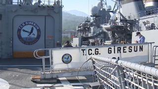 TCG Giresun Fırkateyni 182 günlük görevi başarıyla tamamladı