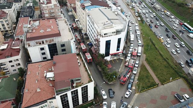 İstanbulda hastane yangını