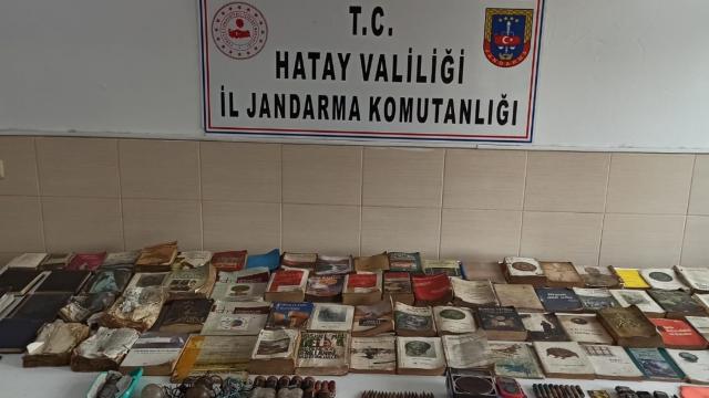 Hatayda PKKlı teröristlerin kullandığı mühimmat ele geçirildi
