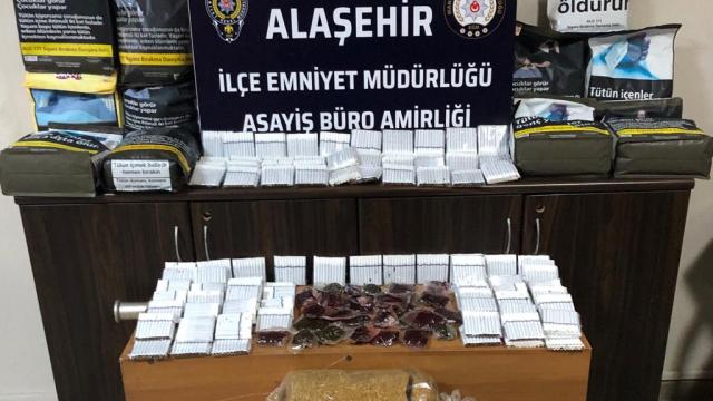 Manisada kaçak tütün operasyonunda 1 kişi yakalandı