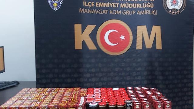 Manavgatta kaçakçılık operasyonu
